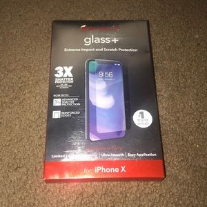 Zagg Invisible shield for IphoneX